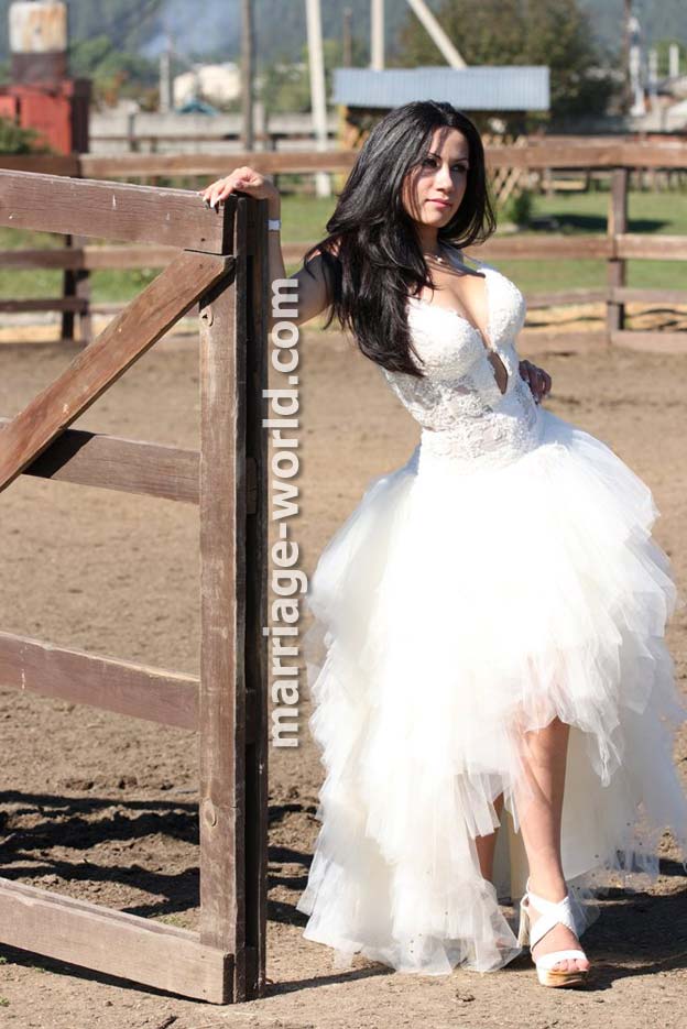 mujer rusa en la boda