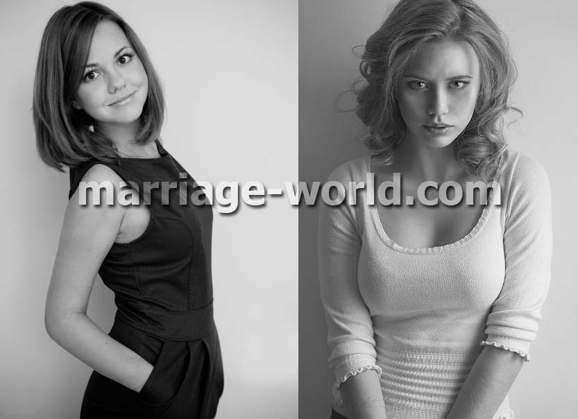 Mujeres ucranianas y mujeres rusas